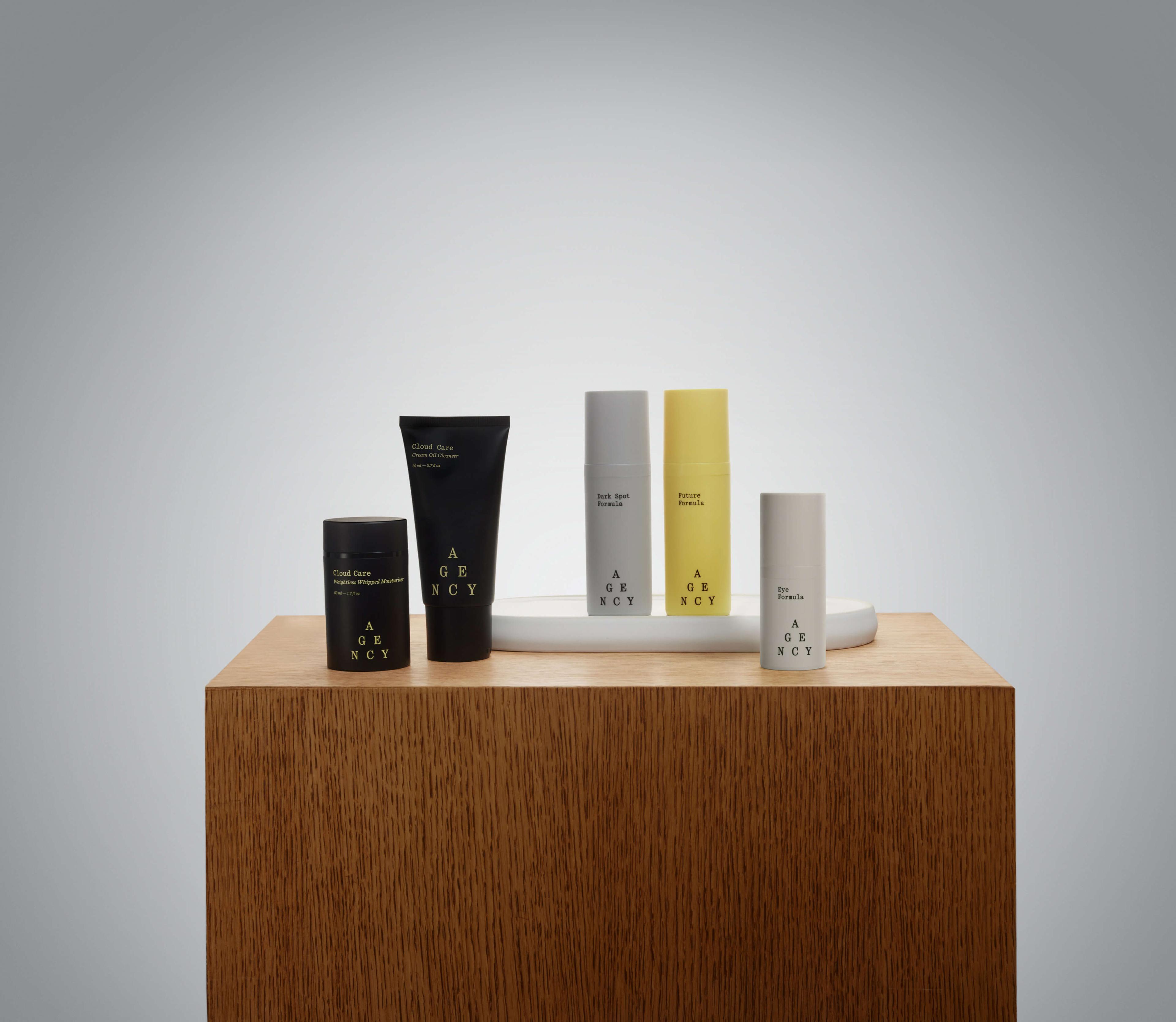 anti-aging skincare set with eye formula